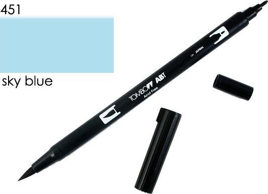 Image du produit Tombow Stylo à double brosse ABT (Bleu, 1 x)