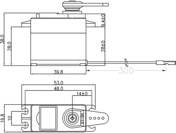 Image du produit Hitec Servo HS-D485 HW Digi HV