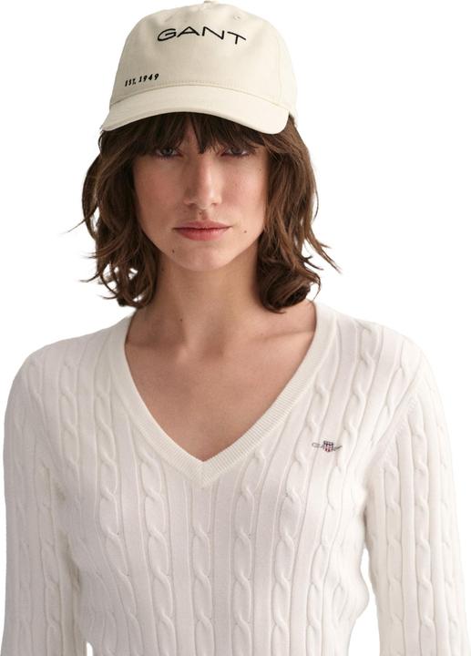 Actual product image GANT Stretch Cotton Cable V-Neck (XXL)
