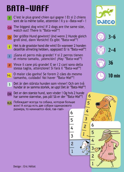 Immagine prodotto Djeco Bata-Waf (Francese)