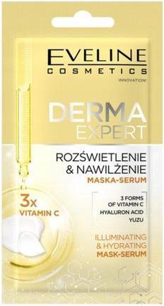 Actual product image Eveline Derma Expert Mask Whitening and Moisturizing Serum (8 ml)