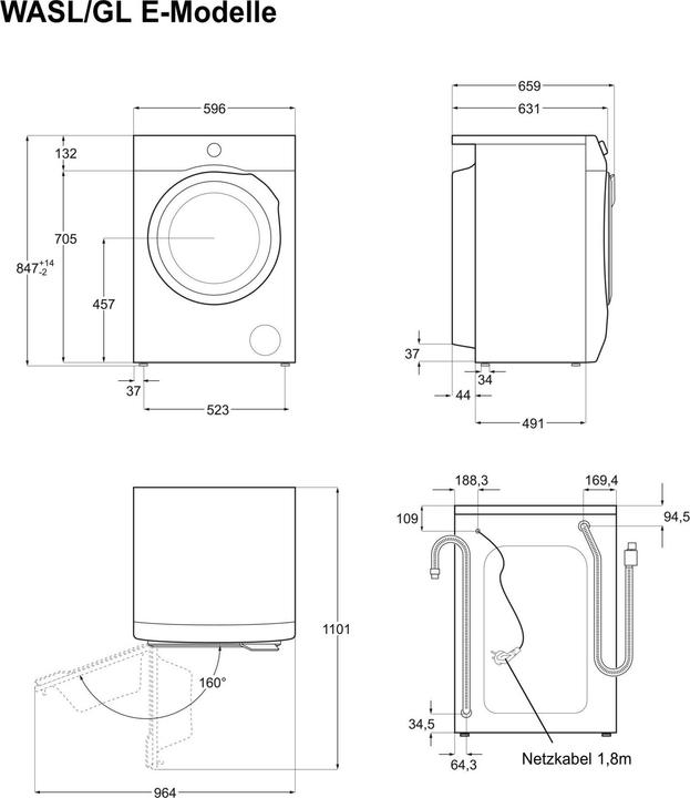 Actual product image Electrolux WASL2IE500 (10 kg, Left)