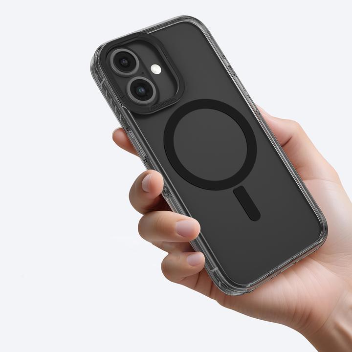 Produktbild Amazingthing Titan Pro Mag Case mit Magnetring für iPhone 16 Plus - Schwarz (Apple iPhone 16 Plus)
