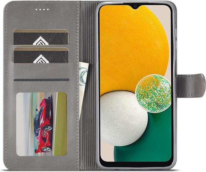 Immagine prodotto LC.Imeeke Galaxy A15 - Custodia in pelle grigio (Samsung Galaxy A15)