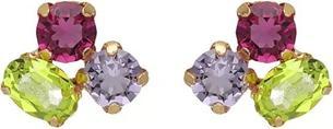 Image du produit Victoria Cruz Boucles d'oreilles Dazzling avec des cristaux colorés Odele A4912-MDT
