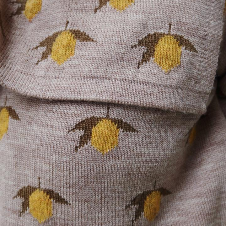 Produktbild Konges Slojd Belou Strickpullover Lemon (92)