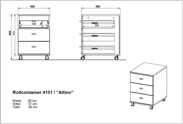 Image du produit Germania Altino (40 x 50 x 58 cm)