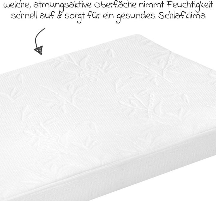 Produktbild Alvi Babymatratzen & Kindermatratzen Babybett-Matratze Bamboo Pro 70 x 140 cm (70 x 140 cm)