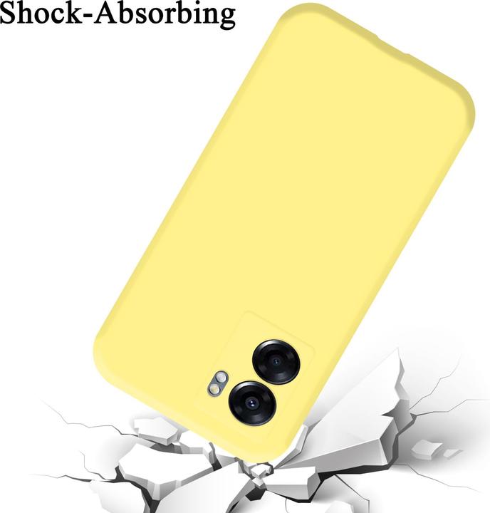 Produktbild Cadorabo TPU Liquid Silicone Case Hülle für Oppo A57 5G / A77 5G / Realme V23 (Realme V23 5G, Oppo A57 5G, Oppo A77 5G)