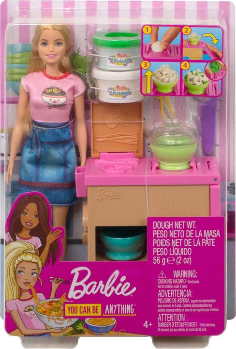 Image du produit Barbie Coffret Atelier Pâtes - Coffret Poupée Mannequin - 4 ans et +