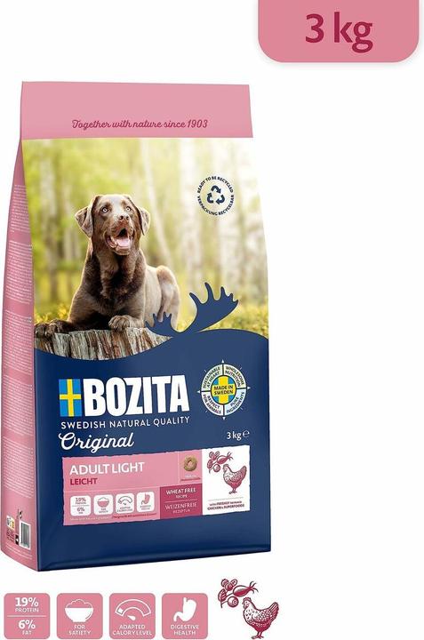 Produktbild Bozita Dog Original Adult Light (Adult, 1 Stk., 3000 g)