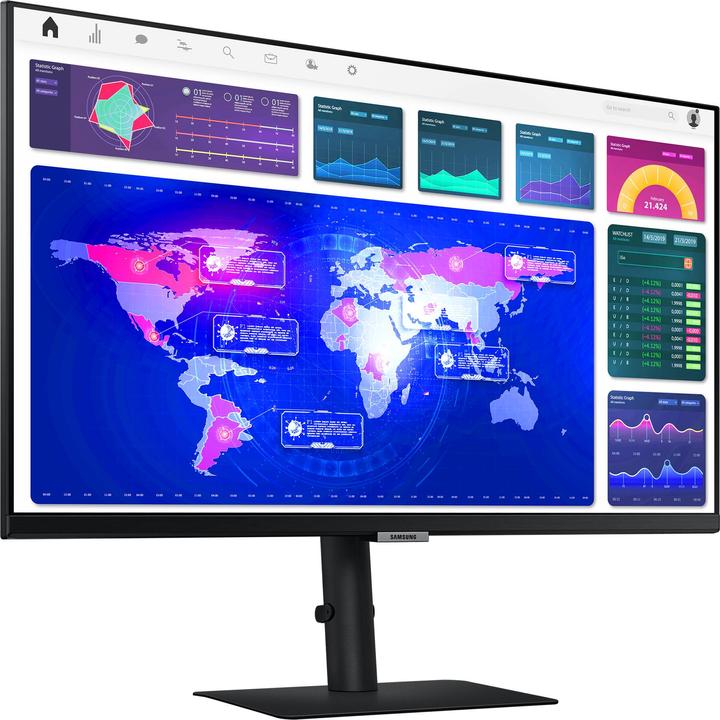Actual product image Samsung LS27A600NWUXEN (2560 x 1440 pixels, 27")