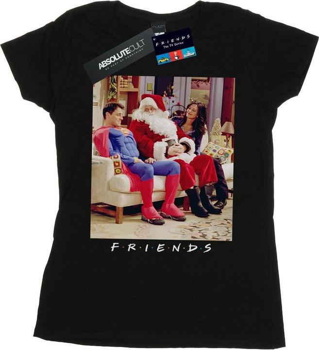 Friends Superman And Santa TShirt (M)