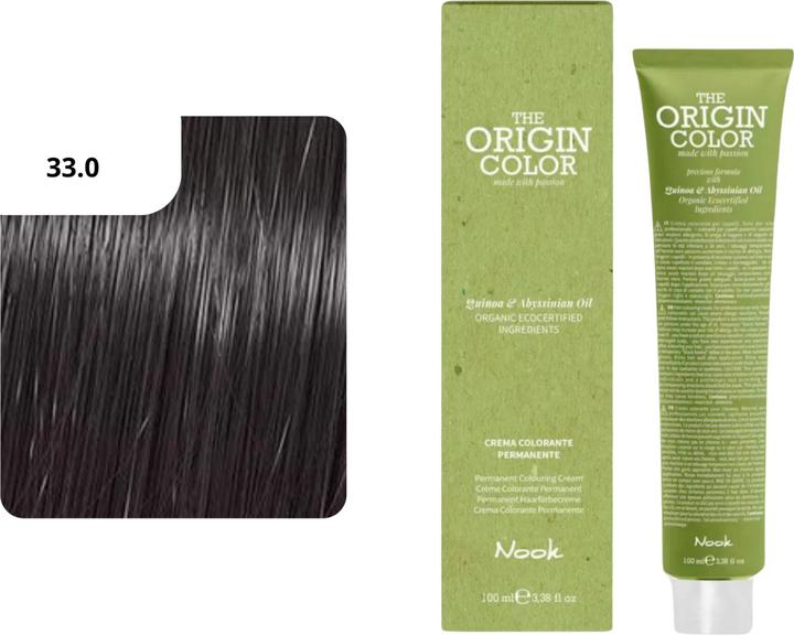 Produktbild Nook Origin Color Haarfarbe (33.0 Intensiv Dunkelkastanie)