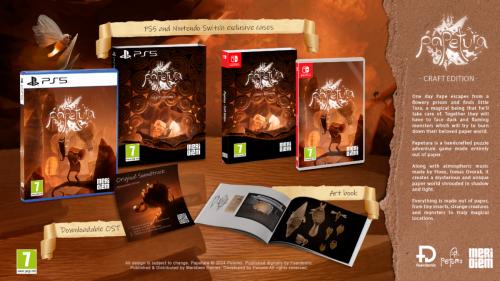 Image du produit Meridiem Games Papetura Craft édition SWITCH UK (Switch, Switch Lite, Switch OLED)