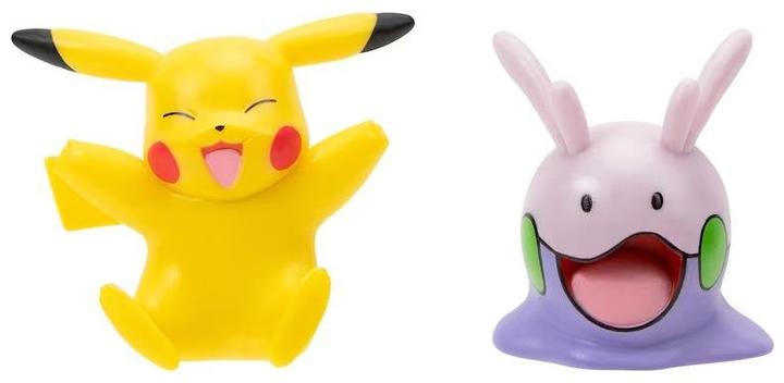 Produktbild Jazwares Pokémon Battle Figure Pack Minifiguren 2er-Pack Pikachu & Viscora 5 cm
