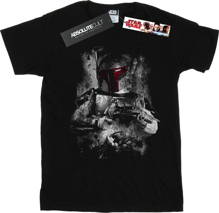 Star Wars Boba Fett Distressed TShirt Jungen