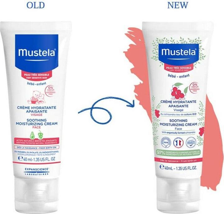 Produktbild Mustela Beruhigende Gesichtscreme