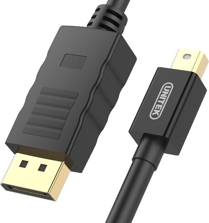 Actual product image Unitek Y-C612BK DisplayPort cable (3 m, DisplayPort)