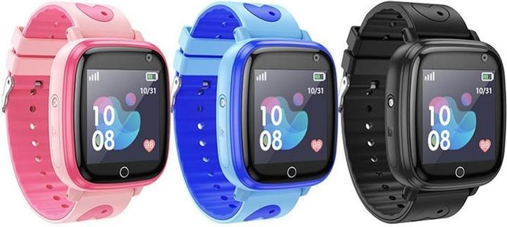Productafbeelding Hoco Headphone with microphone smartwatch for kids with call function 2G Y100 blue