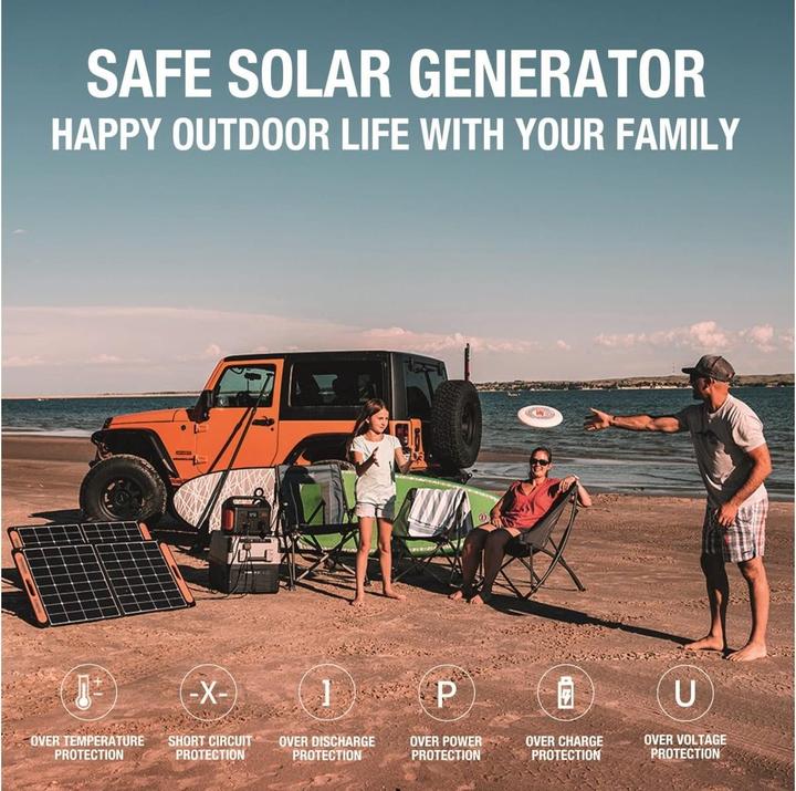 Actual product image Jackery SolarSaga (100 W, 4.69 kg)