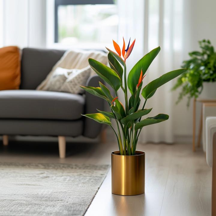 Image du produit Plant in a Box Strelitzia Reginea - Plante oiseau de paradis (25 cm)