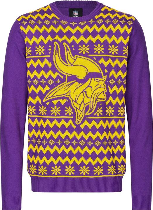 Foco NFL Winter Sweater Strick Pullover Minnesota Vikings - M (M)