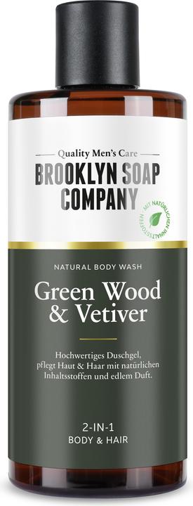 Brooklyn Soap Company Duschgel Greenwood and Vetiver 300 ml (300 ml)