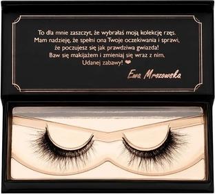 Actual product image Lash Me Up! Eyelashes Ewa Mrozowska False Eyelashes On The Belt Leos Dream 1 Pair (Artificial eyelashes)