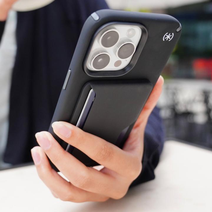 Actual product image speck ClickLock Wallet for MagSafe Black