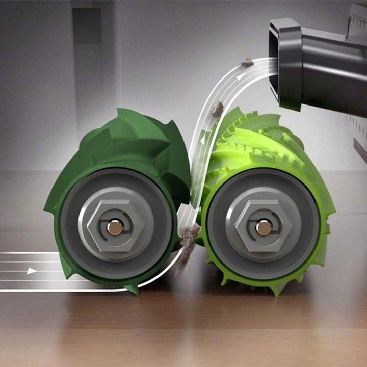 Image du produit Werkstein Ersatz Gummi Lamellen Bürsten für iRobot Roomba Staubsauger Roboter - 2er Set