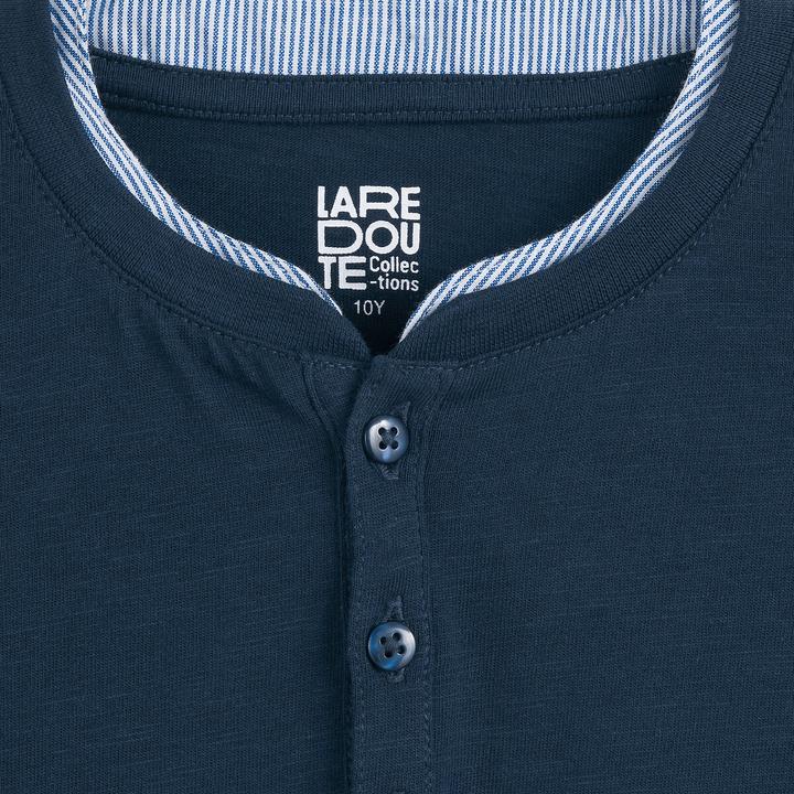 Immagine prodotto La Redoute Collections Camicia a maniche lunghe con scollo rotondo e abbottonatura (128)