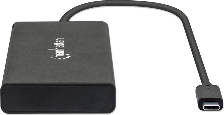 Image du produit Manhattan Adaptateur multiport SuperSpeed USB-C vers double HDMI (Port de connexion (propriétaire), 6 Ports)