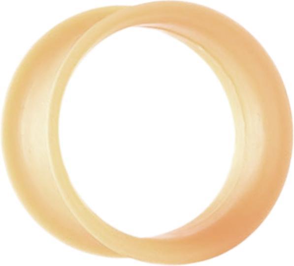 Produktbild Star Piercing Flared Tunnel pfirsich (ohne Messing, Silikon)