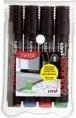 Actual product image Uni-ball Universal marker Prockey PM122 4-pack case (Red, Black, Blue, Green, 1.80 mm, 4 x)