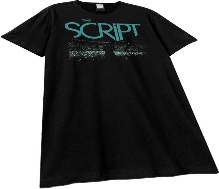 Immagine prodotto Amplified Maglietta Unisex Adulti Live The Script (S)