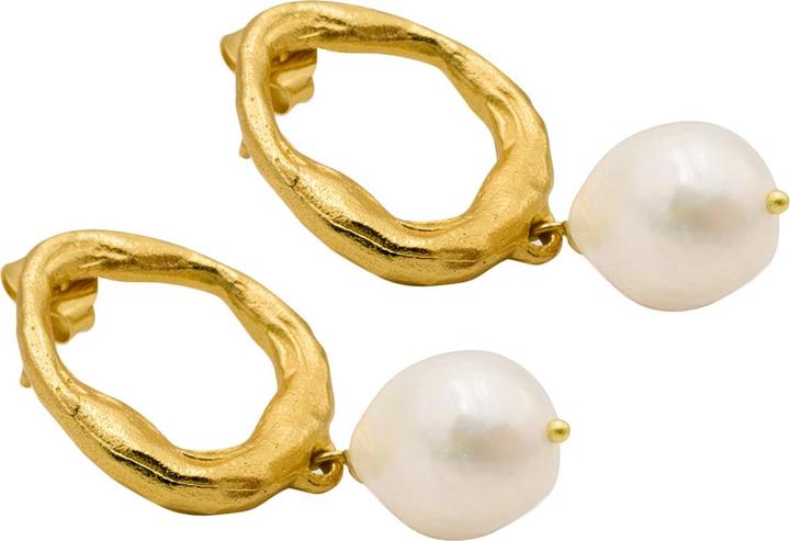 Immagine prodotto Haze & Glory Ohrringe Perlen Ohrstecker - La Pearl 925 Silber (Argento 925)