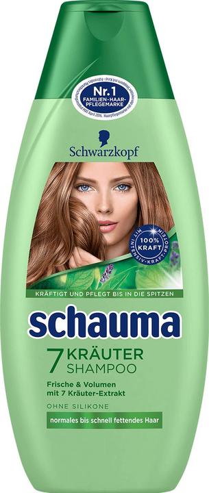 Produktbild Schwarzkopf Schauma 7 Kräuter (400 ml, Flüssiges Shampoo)