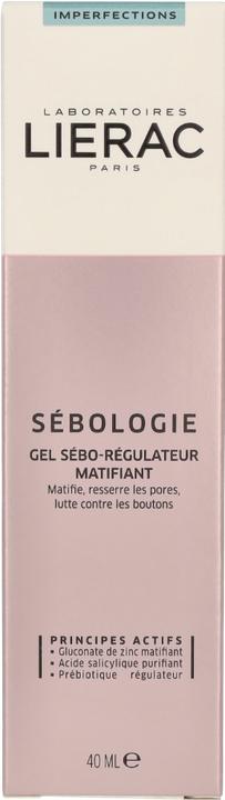 Actual product image Lierac Gel Sébo régu Mat (40 ml, Face gel)