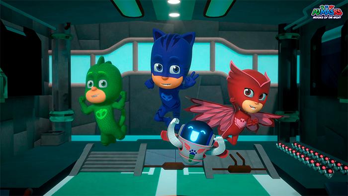 Actual product image Game PJ Masks: Heroes of the Night (PS4, DE)