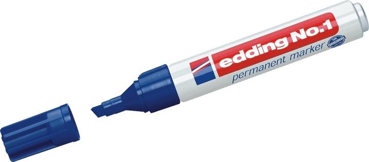 Produktbild Edding Permanent Marker No. 1 (Blau, 5 mm, 1 x)