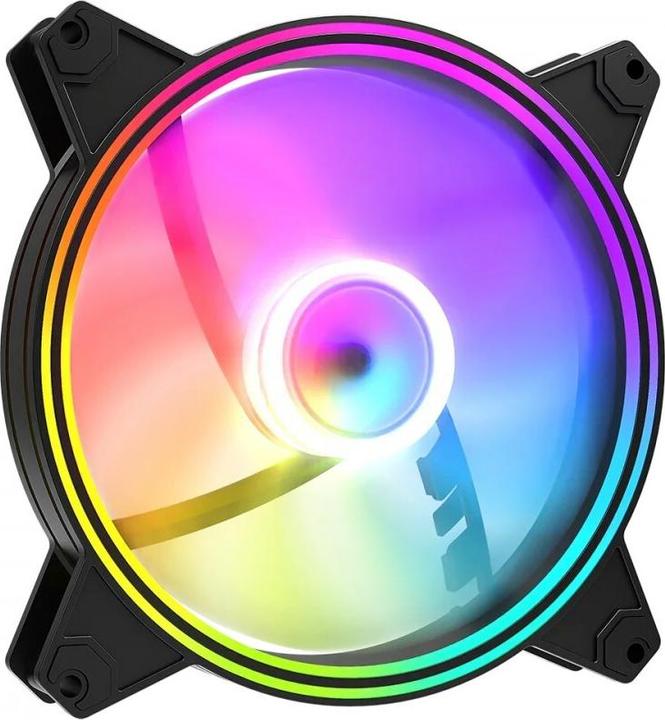 Image du produit Modecom Volcano Apex 140 Argb Schwarz Reverse Fan (140 mm, 1 x)
