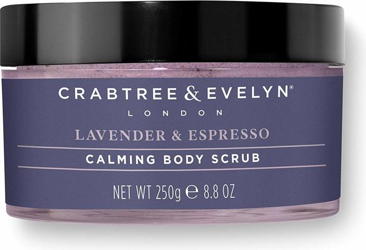 Actual product image Aveda Crabtree & Evelyn Lavender and Espresso Body Scrub 8.8oz (88 ml)