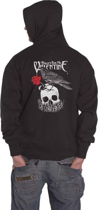 Produktbild Bullet For My Valentine Erwachsene Raven Logo Pullover Hoodie (L)