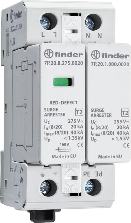 Finder Surge arrester Ü