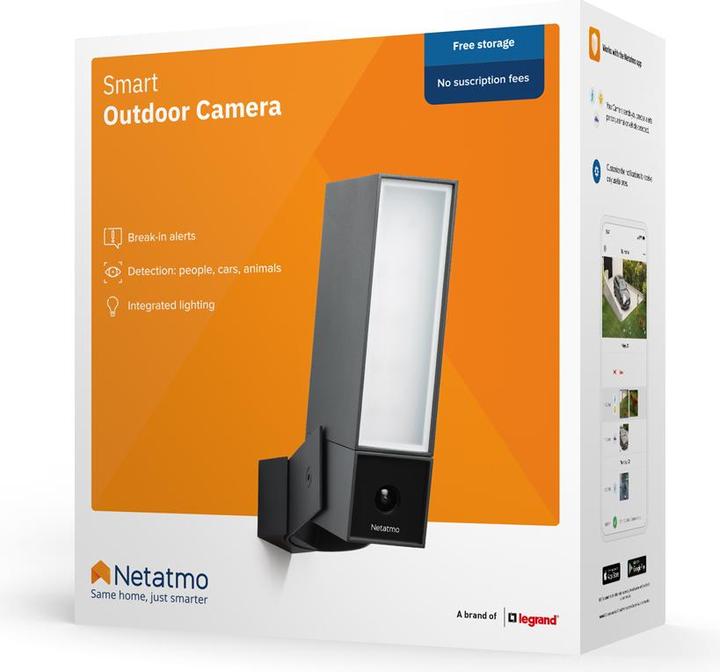 Immagine prodotto Netatmo Videocamera Esterna Intelligente (1920 x 1080 Pixels)