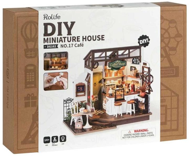 Produktbild Robotime Slow Life Café No.17 - Diorama