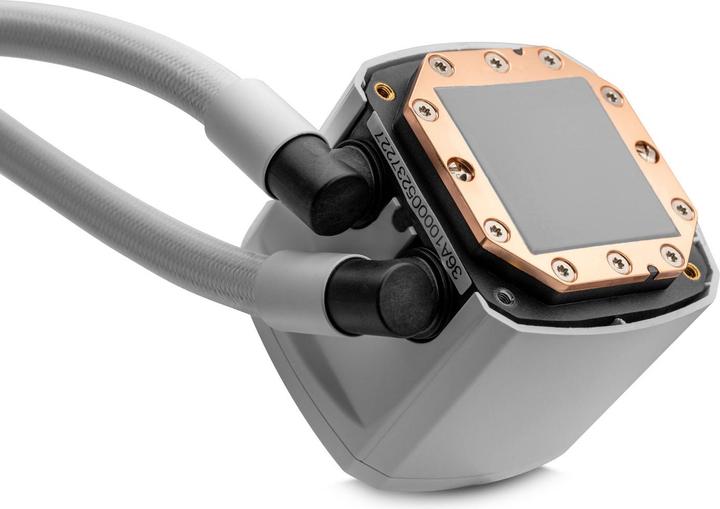 Actual product image EKWB EK-Nucleus AIO CR360 Lux D-RGB Complete Water Cooler - White