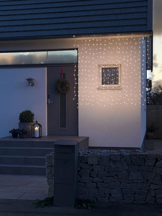 Image du produit Konstsmide Rideau lumineux LED pluie de glace 320 LED, 2 m (0.02 m)