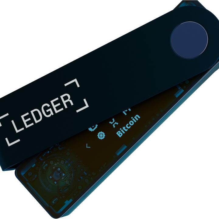 Actual product image Ledger Nano X - Sapphire Blue (Bitcoin, Ethereum Classic, Others)
